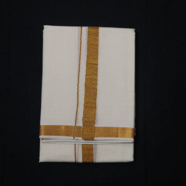 Zari Cream Towel-303005