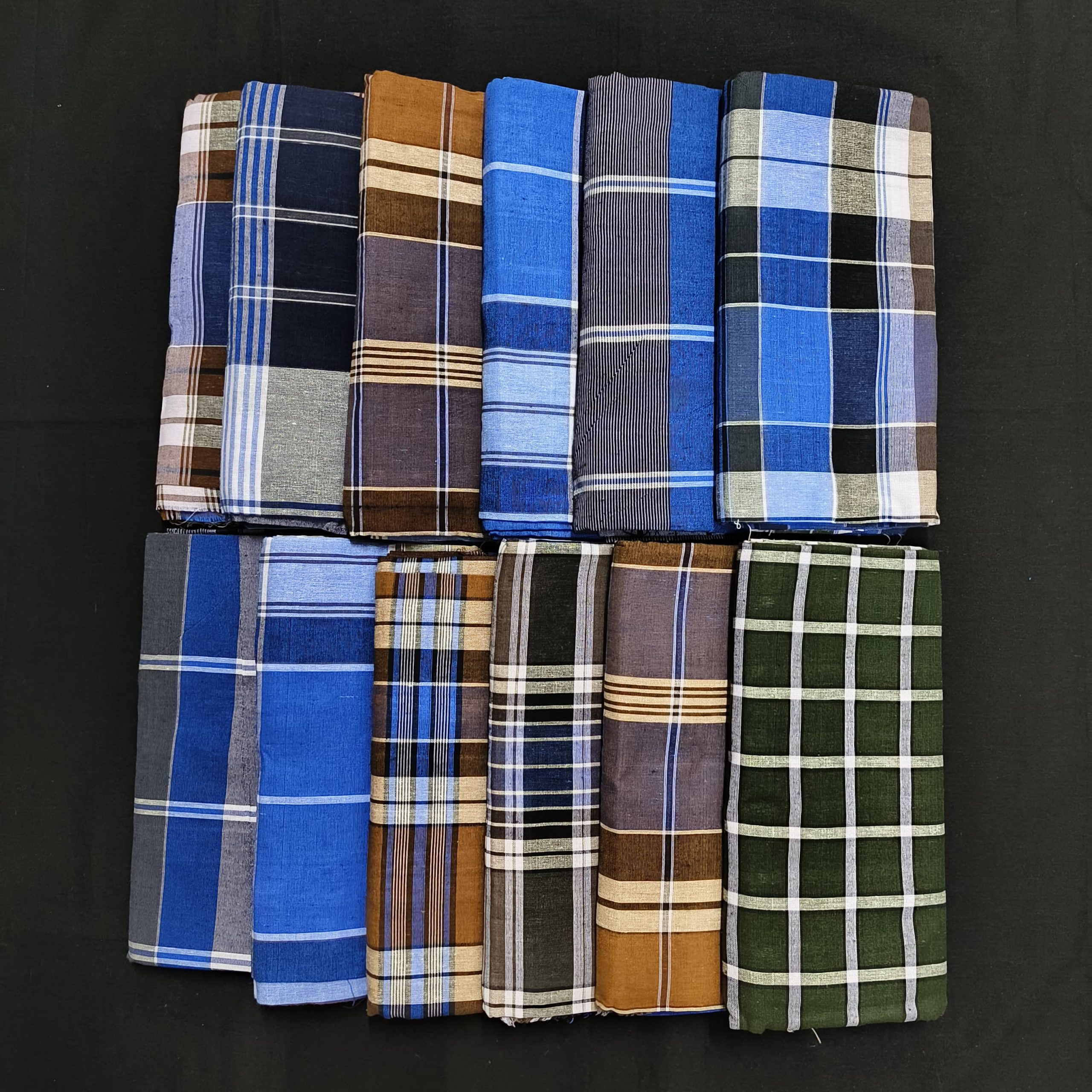 Checked Lungi - 303227 1.90m