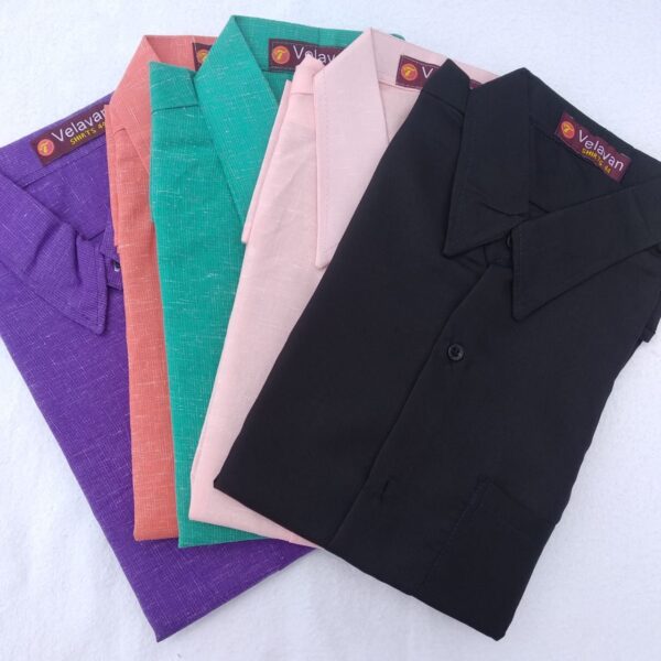 Velavan Color Half Shirt Size : 38